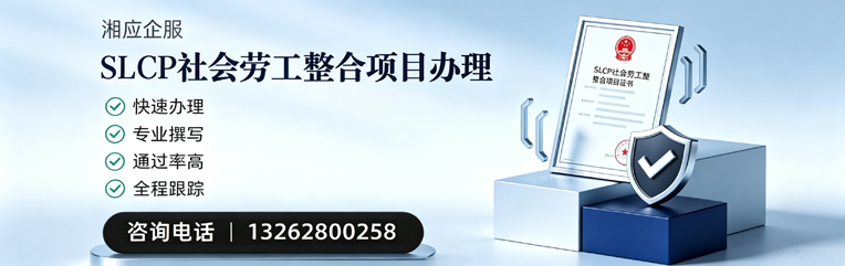大庆SLCP社会劳工整合项目申报服务